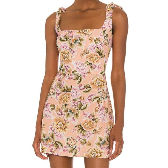 Amanda Uprichard Dresses & Skirts - Amanda Richard CAPULET DRESS IN FLORAL - Perfect Condition!
